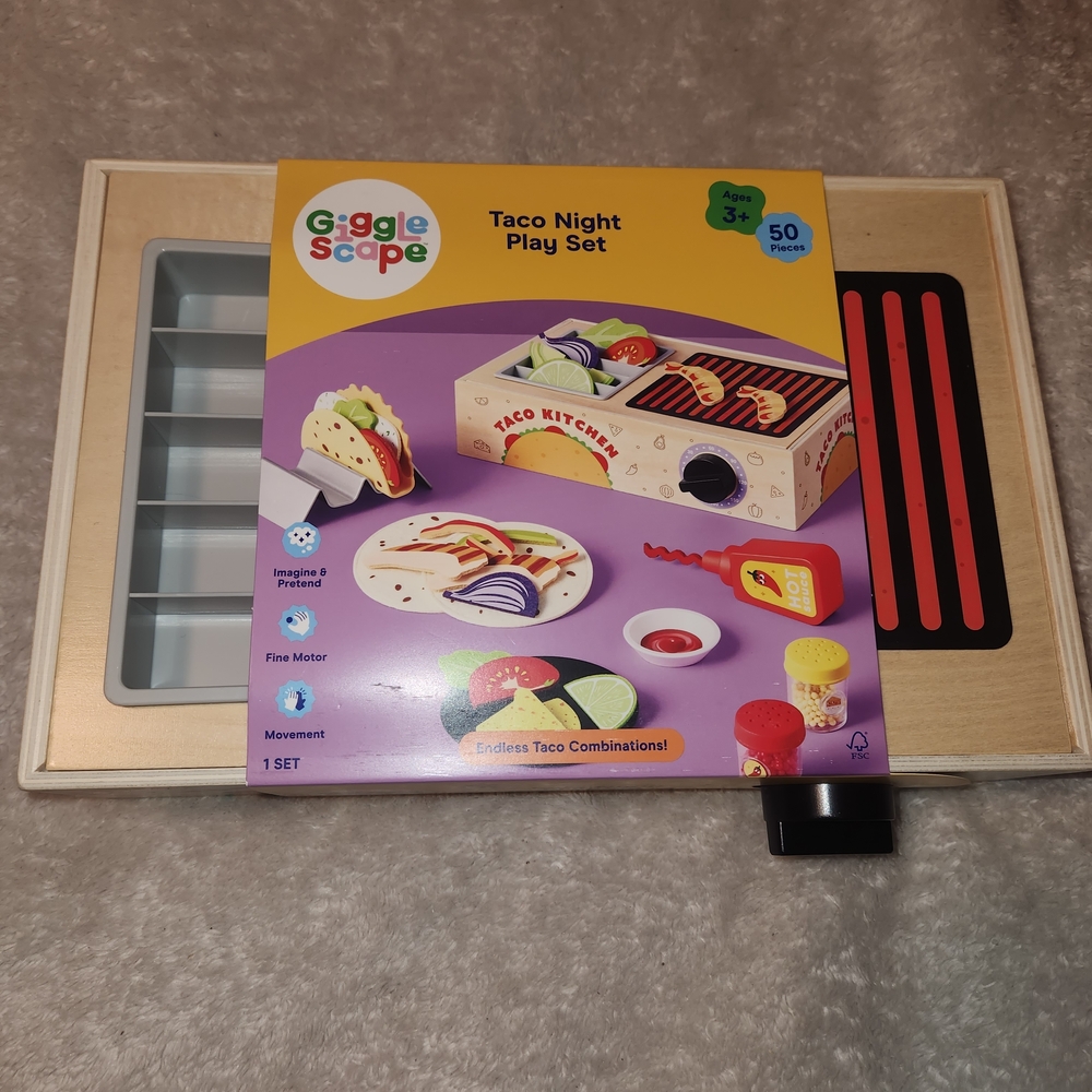 Taco Night Play Set Giggle Scape - Colorful Interactive Toy 3+
